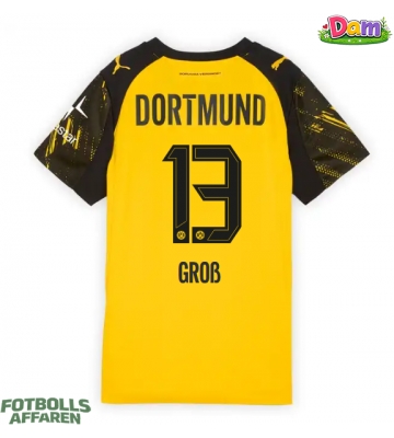 Borussia Dortmund Pascal Gross #13 Hemmatröja Kvinnor 2025-26 Kortärmad